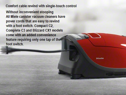 Miele Complete C3 Brilliant Canister Maintenance